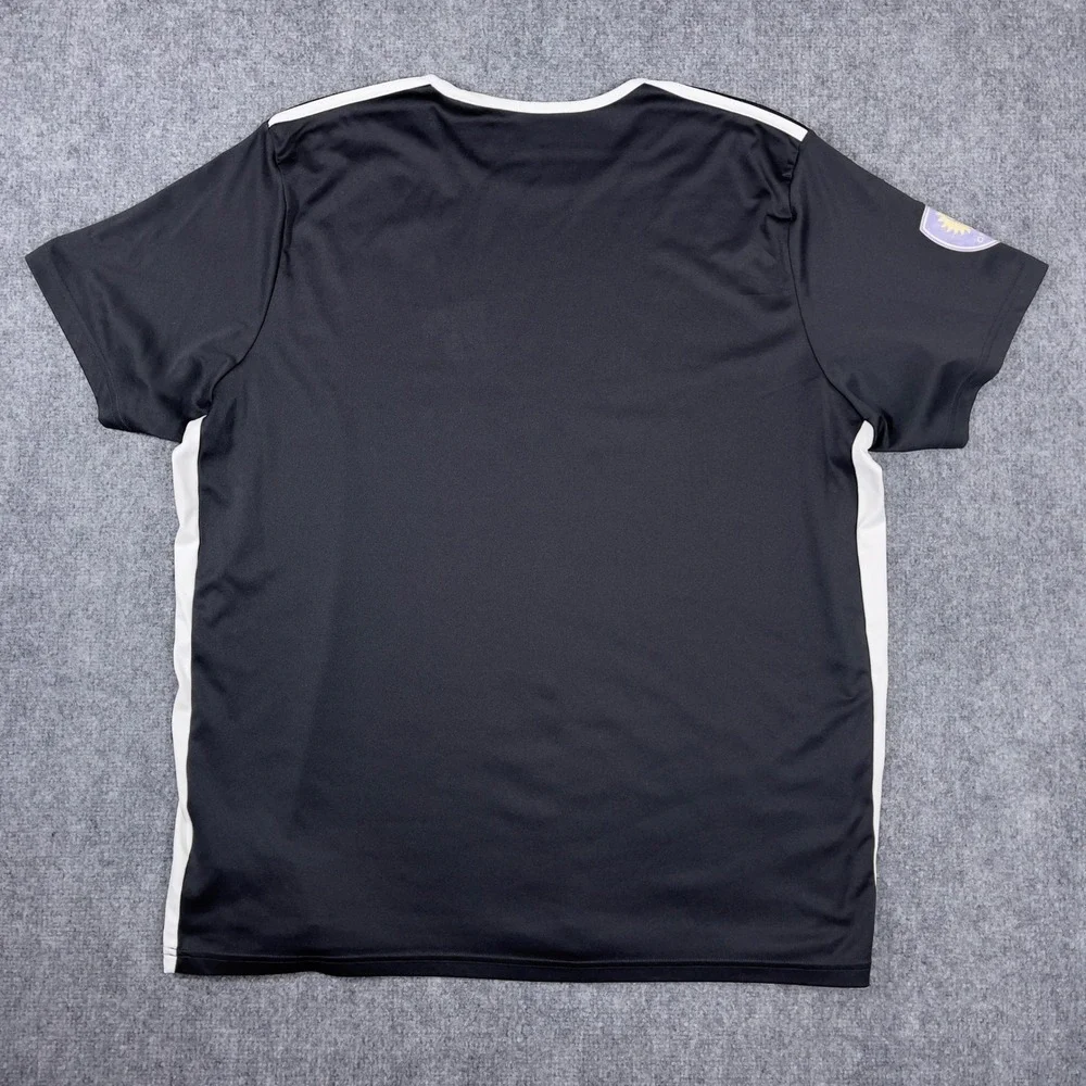 Orlando Health Azzurri Storm Adidas Soccer Jersey Mens 2XL Black Aeroready